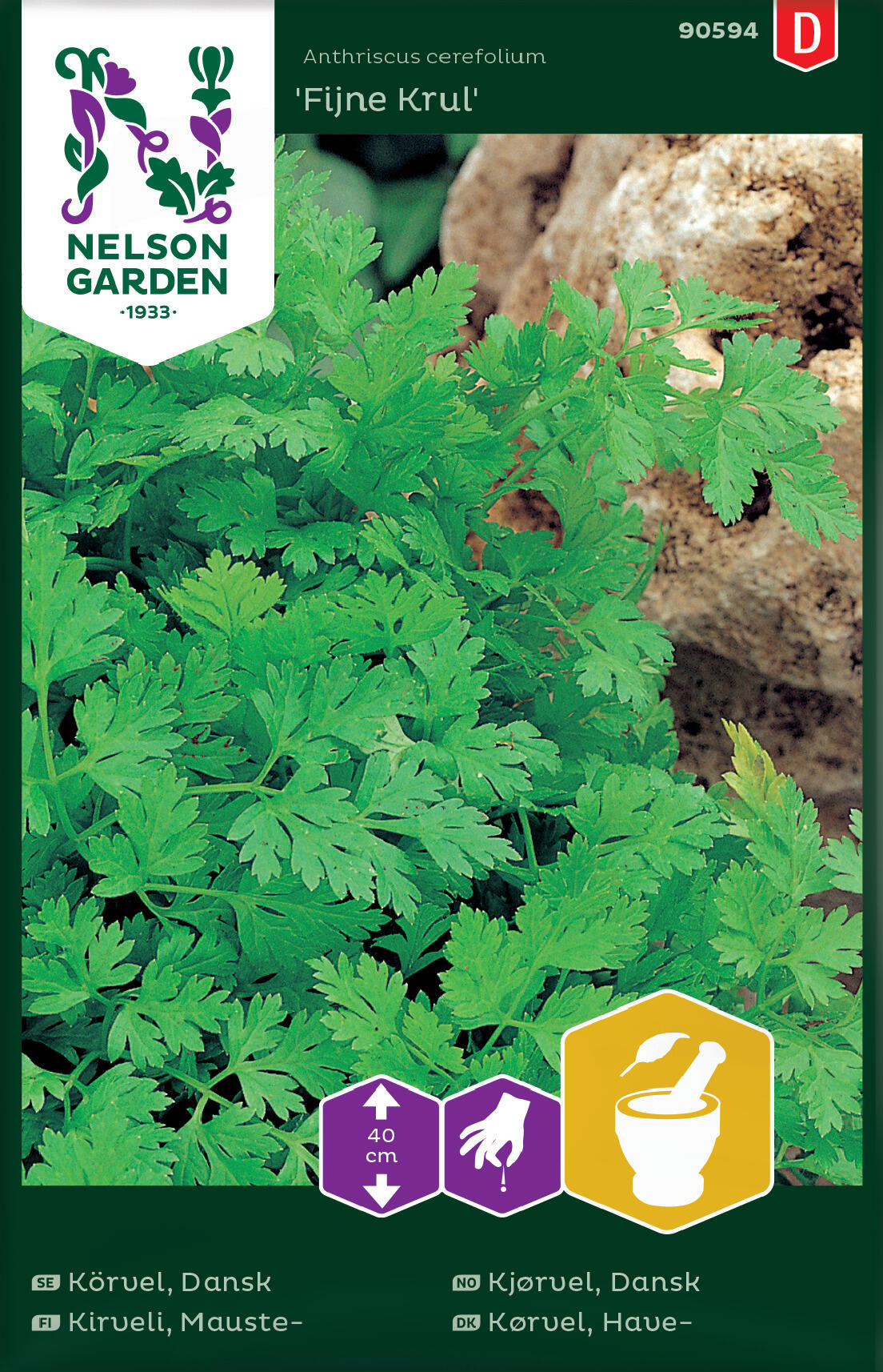 Dansk kjørvel 'Fijne Krul'